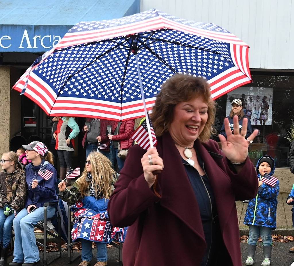 Mayor Nancy Backus. RACHEL CIAMPI, Auburn Reporter