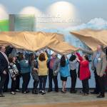 South King Health Foundation and MultiCare Auburn Medical Center leaders join community partners to unveil a donor wall in the lobby at the hospital during a ceremony Tuesday. COURTESY, Kristin Zwiers Photography