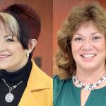 Largo Wales, left, and Nancy Backus. FILE PHOTOS