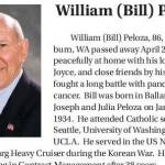 Obituary: William “Bill” Peloza
