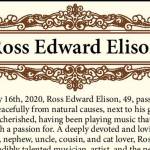 Ross Edward Elison | Obituary