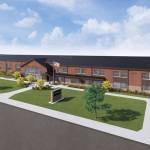 Courtesy of Auburn School District.                                Rendering of new Pioneer Elementary School.