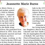 Jeannette Marie Burns