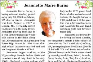 Jeannette Marie Burns