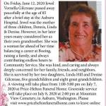 Jewel Vernella Gilcrease | Obituary