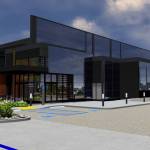 Courtesy of King County                                Rendering of the future South County Recycling and Transfer Station.