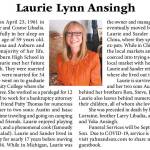 Laurie Lynn Ansingh | Obituary