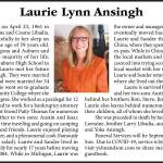 Laurie Lynn Ansingh | Obituary