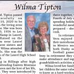 Wilma M. Tipton | Obituary