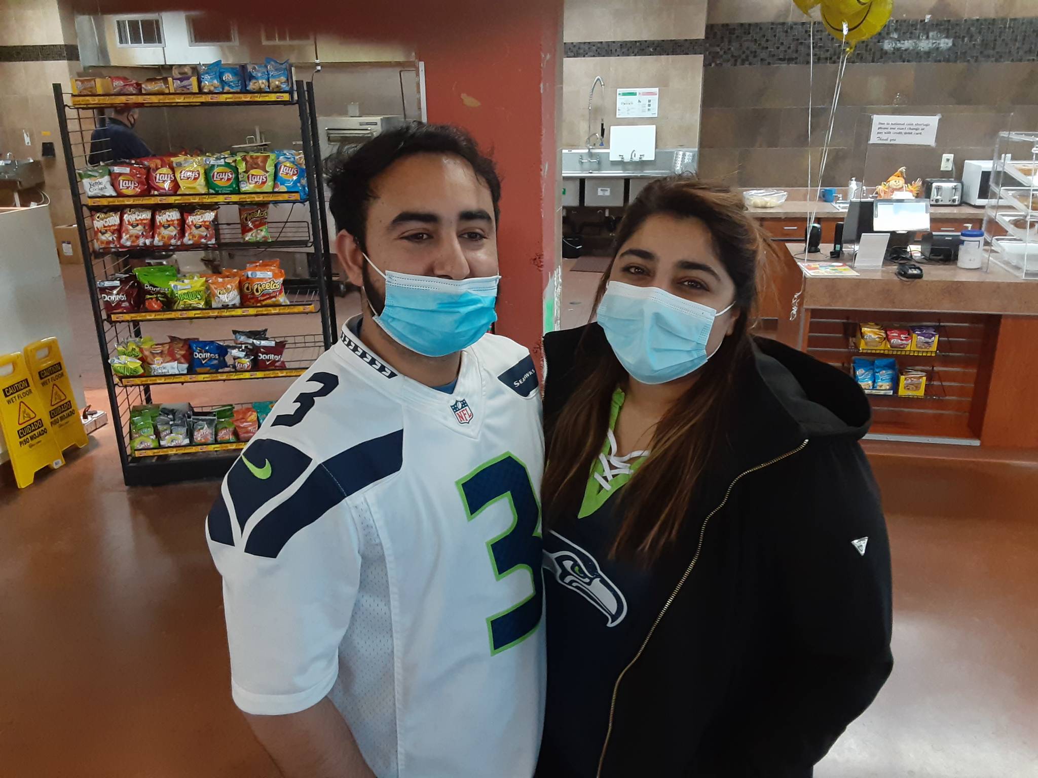 Robert Whale / Auburn ReporterKuljit Singh and wife Malika celebrated the grand opening of Dhotsons grocery at the site of the former Lea Hill Market last Wednesday.