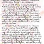 Yvonne (Vonnie) M. Tofstad | Obituary