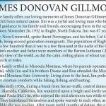 JAMES DONOVAN GILLMORE