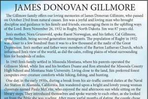 JAMES DONOVAN GILLMORE