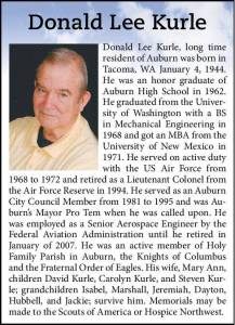 Donald Lee Kurle | Obituary