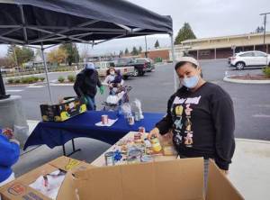 Courtesy photo, Pilar Hunter
Members of Olympic Middle Schools Latino Club are preparing Christmas boxes for members of Auburns Latino community.