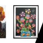 Some of the art on virtual display at the Helen S. Smith Gallery at Green River College. Courtesy photo.