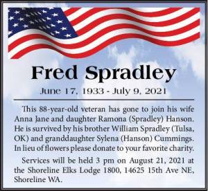 Fred Spradley | Obituary