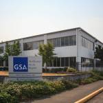 GSA building, as seen from 15th Street Southwest in Auburn on Aug. 13, 2021. The building and 129 acres of property will be sold at auction with a starting bid of $80 million. Photo by Henry Stewart-Wood/Auburn Reporter