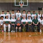 Bobby Vogel (center) with the Auburn High School basketball team. Photo courtesy of Auburn High School