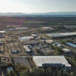 A birds-eye view of South King County overlooks the city of Federal Way and provides a peek at Mount Rainier in the distance. Photo courtesy of Bruce Honda