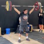 Auburns own Harrison Maurus placed fourth in weightlifting in the Tokyo Olympics. Screenshot from Team USA Weightlifting