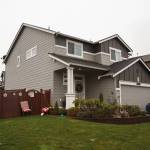 The house where the murder-suicide took place on 66th Street Southeast in Auburn. Photo by Henry Stewart-Wood.