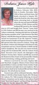 Dolores Jones Kyle | Obituary