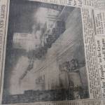 The front-page cover story in the Oct. 5, 1929 edition of the Auburn Globe Republican was all abuzz about the dedication two nights previous of the citys first ornamental lighting system in the downtown. Photo Courtesy White River Valley Museum.