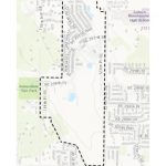 The area within the dotted line is a Kent neighborhood known as The Bridges, completely surrounded by Auburn. Courtesy image