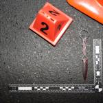 The dagger carried by Auburn police officer Kenneth Lyman.