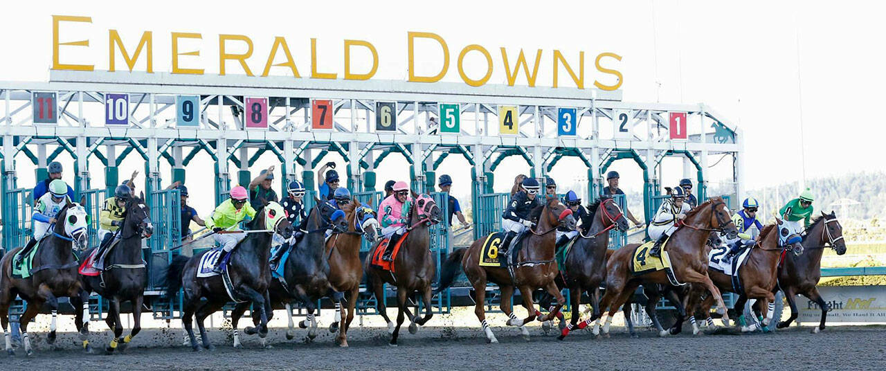COURTESY PHOTO, Emerald Downs
Emerald Downs wrapped up its 27th season of racing on Sept. 18 in Auburn.