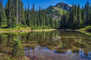 The newly-renamed Kiya Lake, located on Mt. Rainiers Wonderland Trail. Photo courtesy of Rich Border