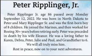 Peter Ripplinger, Jr. | Obituary