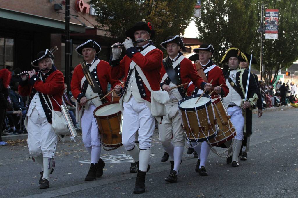 Yankee doodlers summon up the spirit of the American Legion in the Auburn Veterans Parade. Photo courtesy City of Auburn