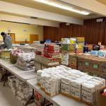Work on the new Auburn Food Bank began in mid-December. The present one, shown here, is maxed out for space and has no more room to grow to meet the needs of a growing community. Photo by Carol Greiling/Auburn Reporter