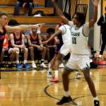 Senior Ryder Alfey conducting the offense in the win against Todd Beamer. Jay ONeill/ The Reporter