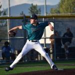 Auburn Riverside starting pitcher freshman Kaden Morgan on the mound. Ben Ray / The Reporter