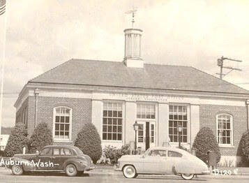 Courtesy photo: The Postmark Center for the Arts began its long life of service as the Auburn Post Office.