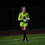 Trojan keeper looking for options down the field. Ben Ray / The Reporter