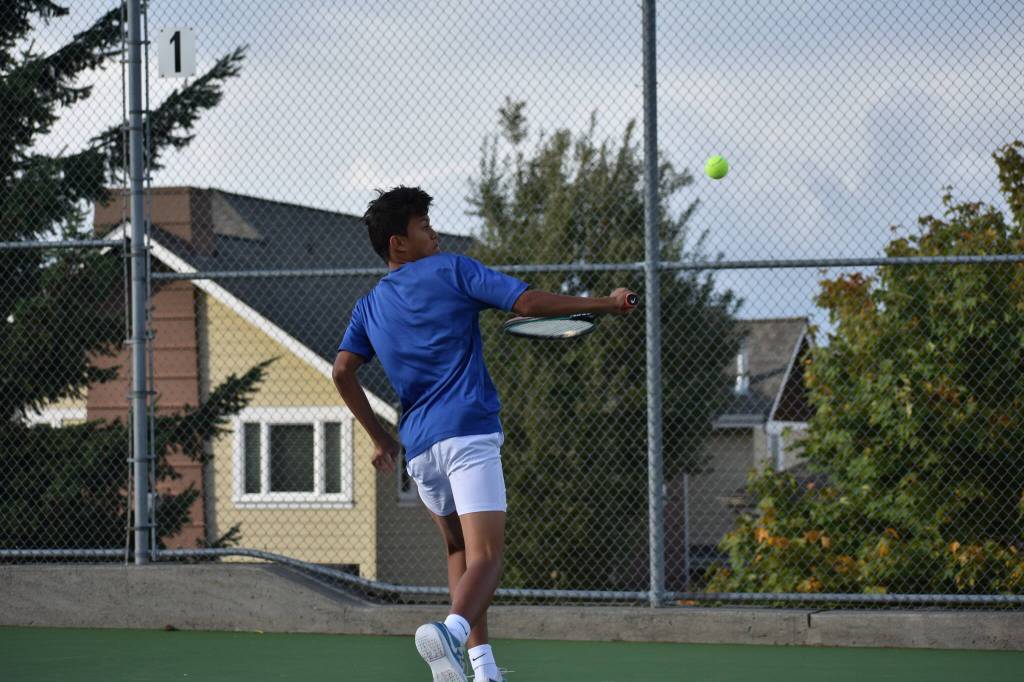 Imani Brown makes a no look backhand flick in their win. Ben Ray / The Reporter