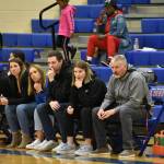 From right to left the Mountainview coaching staff, (Chris Carr, Alyse Lacey, Jeff Lacey, Megan Butler, Kady Goodman).