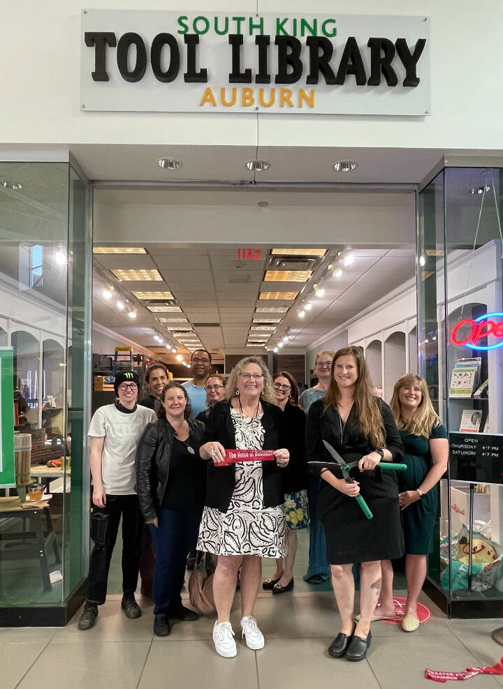 The South King Tool Librarys Auburn branch held its grand opening Oct. 12 at 1101 Outlet Collection Way. (Courtesy photo)