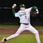 CJ Baxter threw two scoreless innings in the win over Decatur. Ben Ray / The Reporter