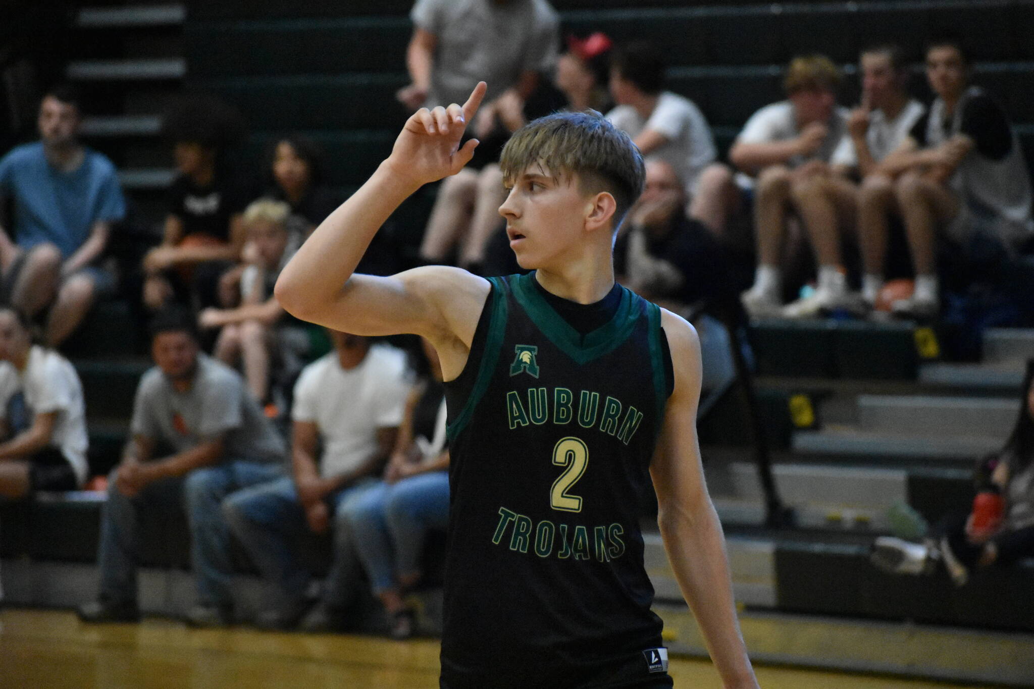 Carter Hansen has taken a larger role for the Trojans this summer. Ben Ray / The Reporter