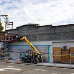 The front of the former Auburn Avenue Theater, without the marquee. Courtesy photo