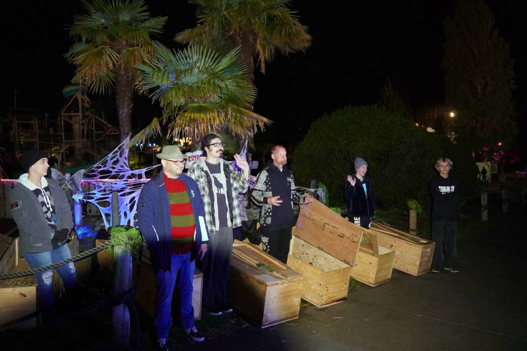 Wild Waves 2024 Crypt Keeper Challenge contestants.