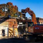 Demolition underway at the Auburn Avenue Theater site. Photo courtesy of City of Auburn