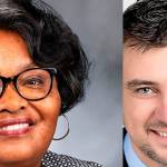 Debra Entenman and Kyle Lyebyedyev. File photos