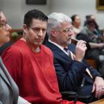Jeffrey Nelson, at his hearing Dec. 20, listening to the judge decide whether there will be a new trial and judge recusal. Photo by Joshua Solorzano/Auburn Reporter