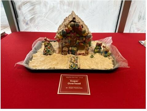 This gingerbread creation took top honors in the youth category of the 2024 City of Auburns 2024 Gingerbread Contest.